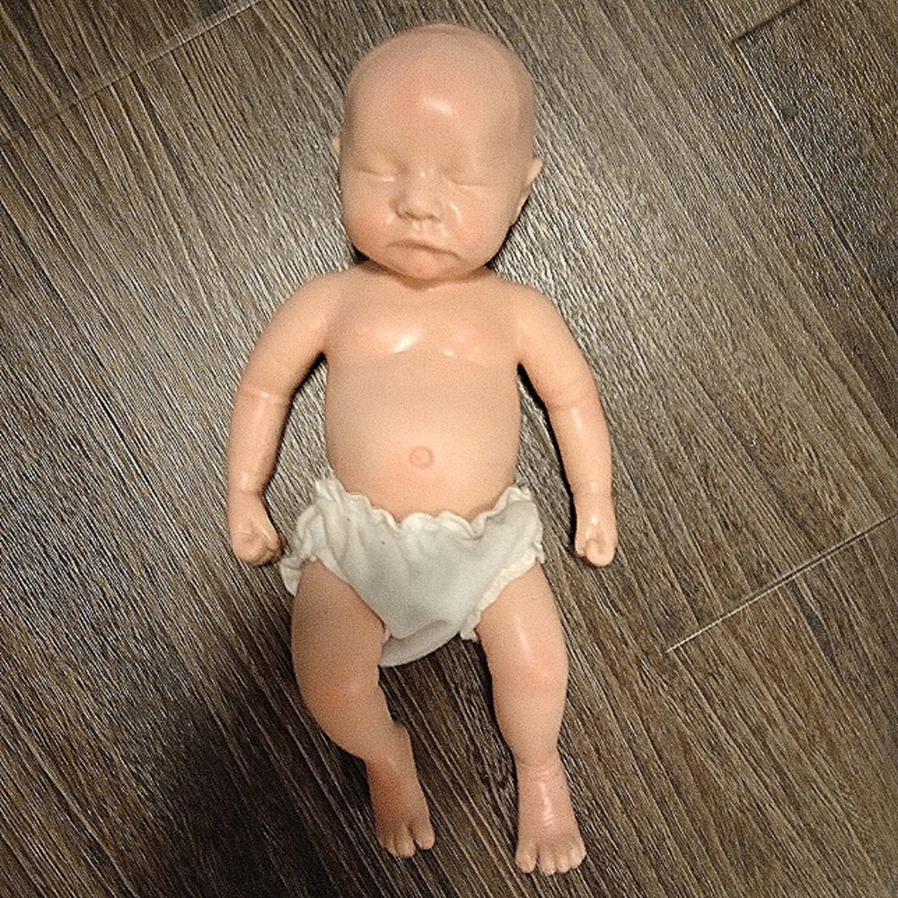Full silicone body reborn girl baby doll